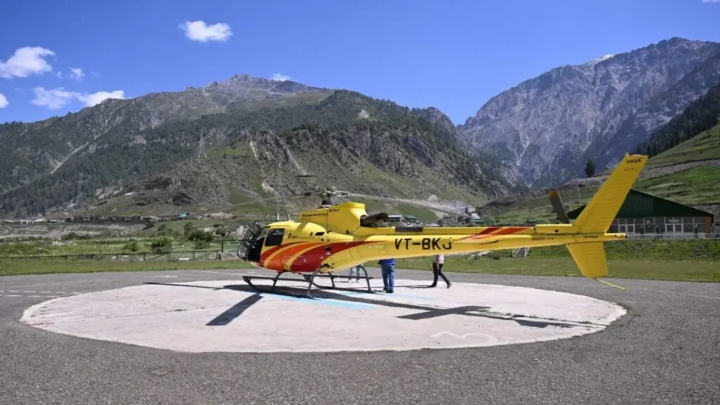 Amarnath Helicopter Tickets Neelgrath Panchtarni Neelgrath